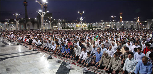 Beardless Man Lead the Prayers