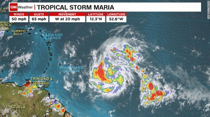 Beware! Another 3 storms raging in Atlantic aiming for Irma's path