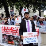 London Protests Against Rohingya Massacres in Burma