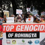 London Protests Against Rohingya Massacres in Burma