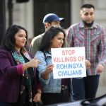 London Protests Against Rohingya Massacres in Burma