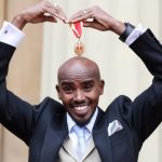 British Olympian Mo Farah Knighted by the Queen