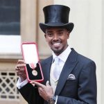 British Olympian Mo Farah Knighted by the Queen