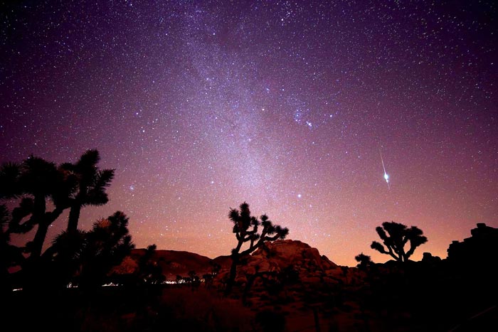 Geminids Meteor Shower lights up the sky of December