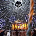 Many Spots Around the World Aglow in Vibrant Holiday Lights