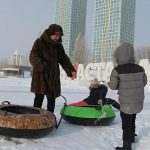 Coping with Snow and Cold in Astana