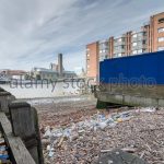 Rubbish Floating on London's Grand Union Canal