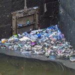 Rubbish Floating on London's Grand Union Canal