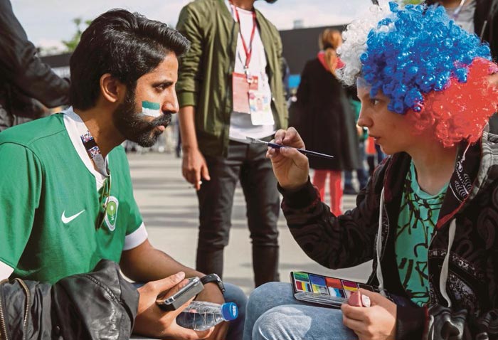 2018 World Cup Fans of 7 Muslim Teams