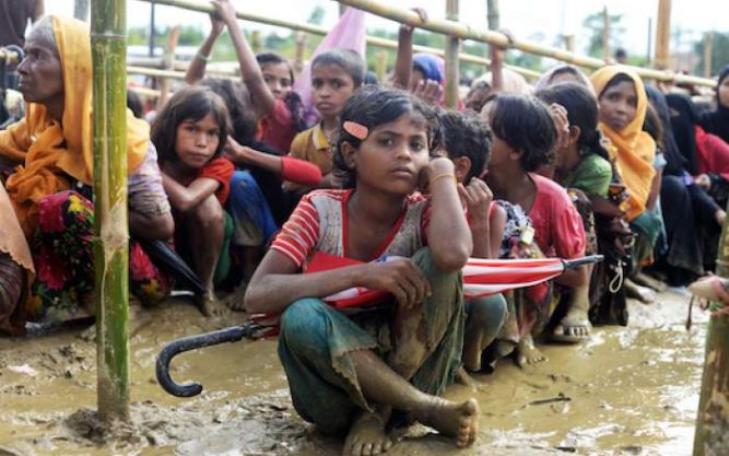 Monsoon Rains Batter Rohingya Refugee Camps