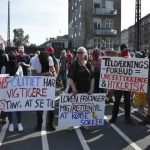 Pro Niqab Protests in Denmark