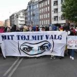 Pro Niqab Protests in Denmark