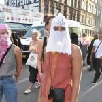 Pro Niqab Protests in Denmark