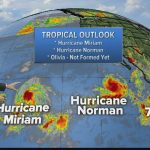 Hurricane Norman to ِAproach Central Pacific Basin on Tuesday