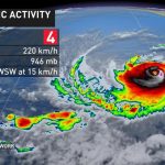 Hurricane Norman to ِAproach Central Pacific Basin on Tuesday