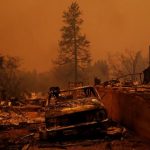 California Wildfire Leaves Town in Ruins - About Islam