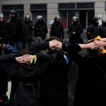 France's 'yellow vests' face off with police