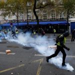 France's 'yellow vests' face off with police