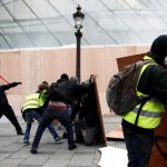 France's 'yellow vests' face off with police