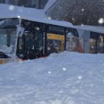 Avalanche at Swiss Mountain Resort