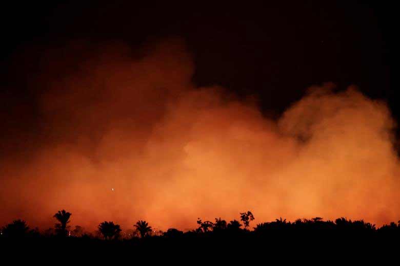 Wildfires Rage Across the Amazon